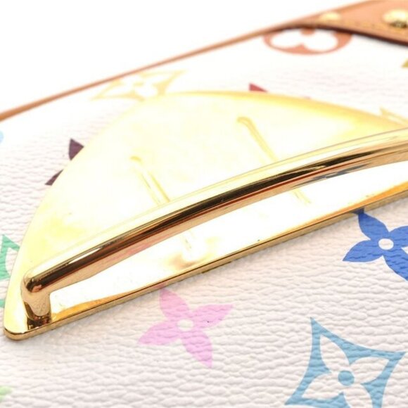 Auth Louis Vuitton Monogram Multicolor Marilyn Shoulder Bag M40127 White - Picture 16 of 16
